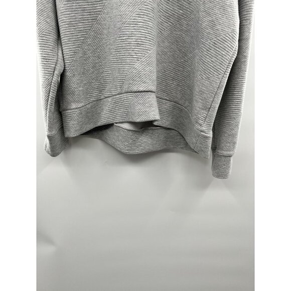 Balance Collection Cowl Neck Ribbed Sweater Gray Size Medium - Picture 5 of 8
